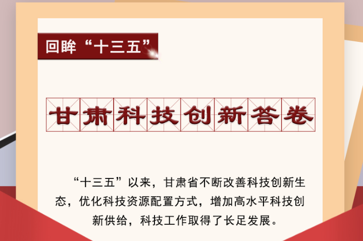 【回眸“十三五”】图解|凯发k8科技创新答卷 启封！